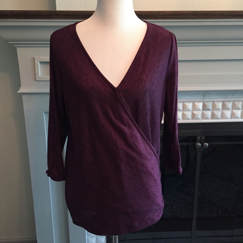 Jessica Simpson Pull Over Wrap Nursing Top